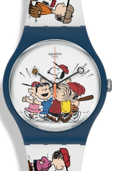 Swatch Peanuts First Base SO29Z107