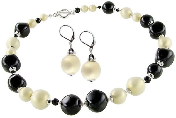 Lampglas Elegantní souprava šperků Ultimate Beauty z perel Lampglas CQ1 (náhrdelník