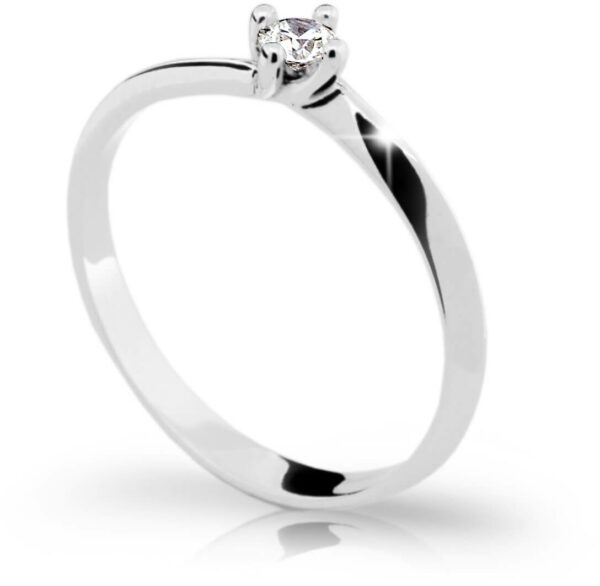 Cutie Diamonds Zásnubní prsten z bílého zlata s briliantem DZ6811-1907-00-X-2 54 mm