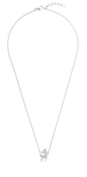 MOISS Stříbrný náhrdelník s jelínkem N0000482