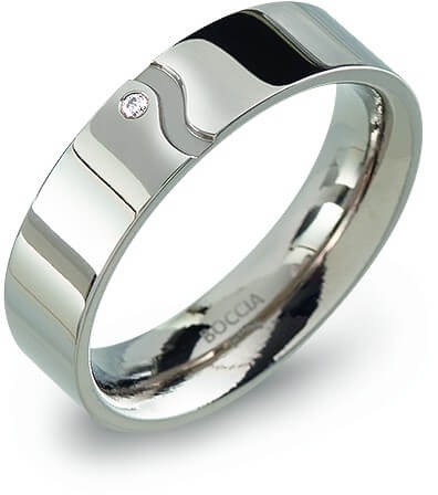 Boccia Titanium Snubní titanový prsten 0147-02 50 mm