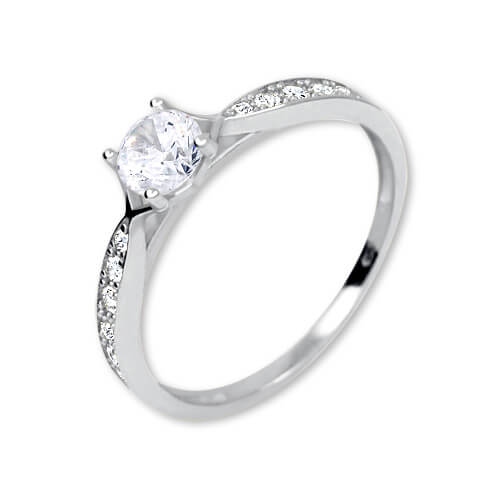 Brilio Nádherný prsten s krystaly 229 001 00753 07 52 mm