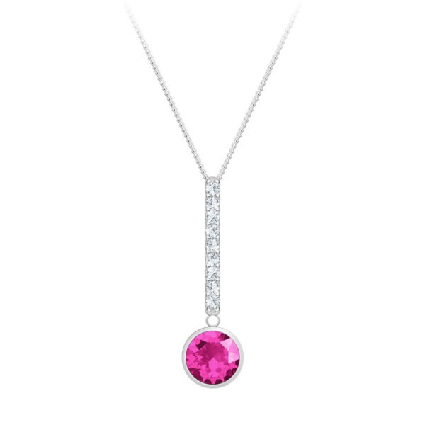 Preciosa Stříbrný náhrdelník s kubickou zirkonií Lucea 5296 55 (řetízek
