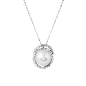 Náhrdelník s perlou 375-115-2316 42-3.30g