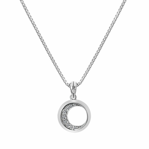 Hot Diamonds Luxusní stříbrný náhrdelník s diamantem Celestial DP859 (řetízek