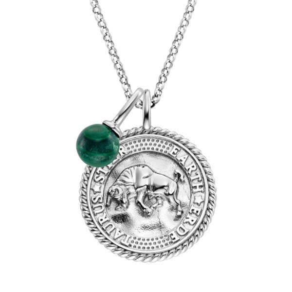 Engelsrufer Stříbrný náhrdelník Býk ERN-TAURUS-MLZI (řetízek
