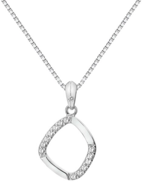 Hot Diamonds Stříbrný náhrdelník s diamantem Behold DP782 (řetízek