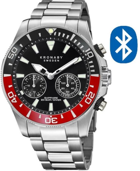 Kronaby Connected watch 46 Steel S3778/3
