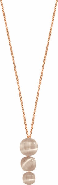 Morellato Růžově zlacený náhrdelník Gemma SAKK74 (řetízek