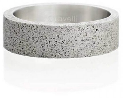 Gravelli Betonový prsten šedý Simple GJRUSSG001 63 mm