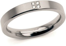 Boccia Titanium Snubní titanový prsten 0120-01 60 mm