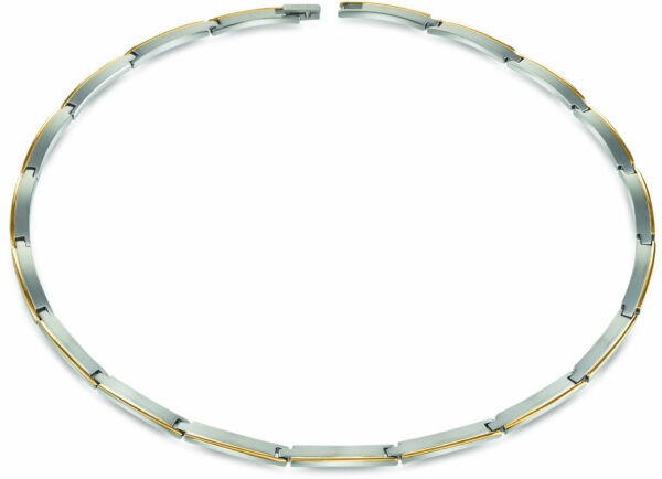 Boccia Titanium Dámský bicolor náhrdelník z titanu 08028-02