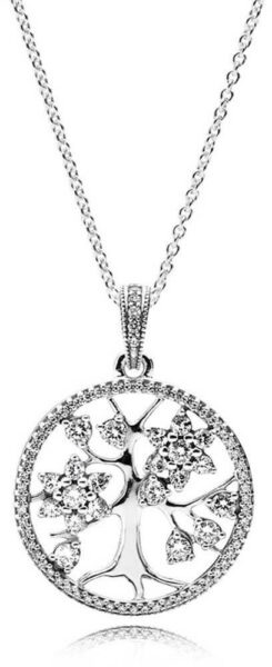 Pandora Stříbrný náhrdelník Rodokmen 390384CZ-80 (řetízek