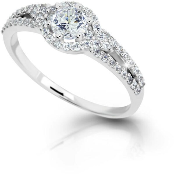 Cutie Jewellery Luxusní prsten se zirkony Z6816–2802-10-X-2 48 mm