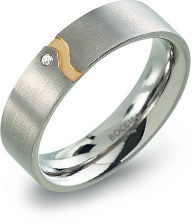 Boccia Titanium Snubní titanový prsten 0147-04 52 mm