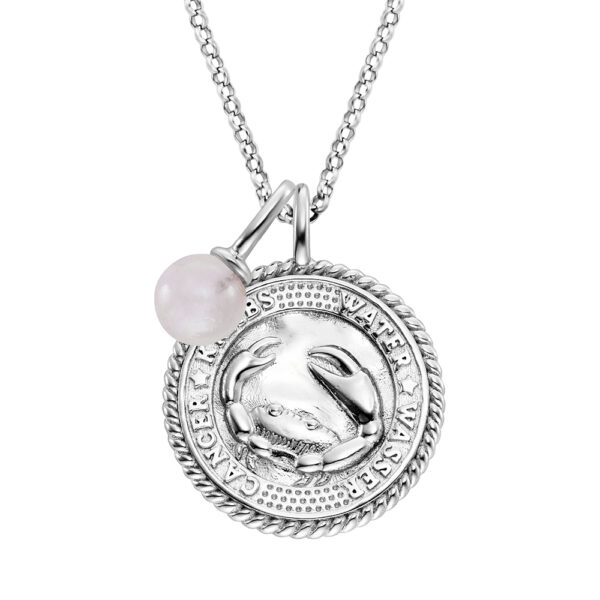 Engelsrufer Stříbrný náhrdelník Rak ERN-CANCER-RQZI (řetízek