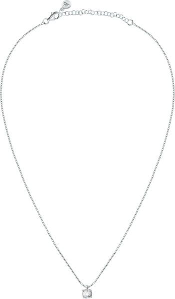 Morellato Třpytivý stříbrný náhrdelník s krystalem Tesori SAIW98 (řetízek