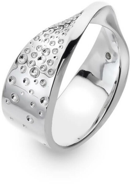 Hot Diamonds Stříbrný prsten s diamantem Quest DR219 50 mm