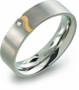 Boccia Titanium Snubní titanový prsten 0147-04 55 mm