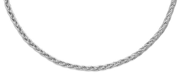 Stříbrný náhrdelník OMEGA