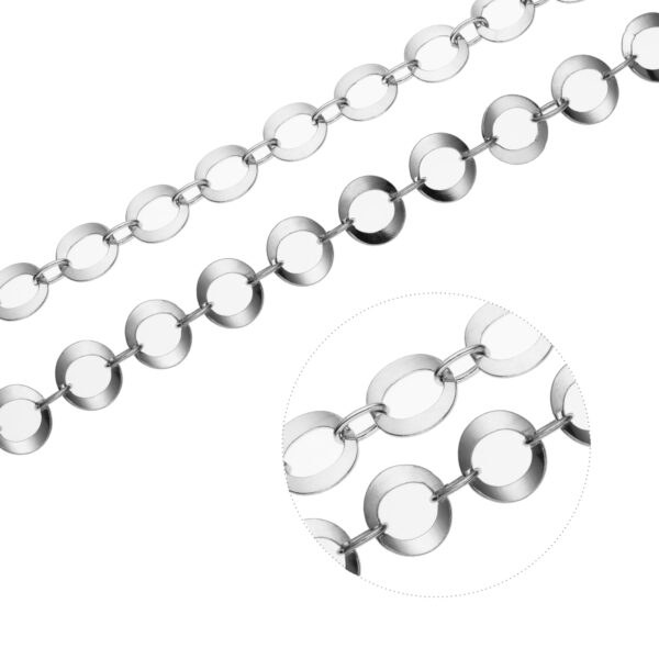 Stříbrný náhrdelník ŘECKÝ Délka řetízku: 50 cm