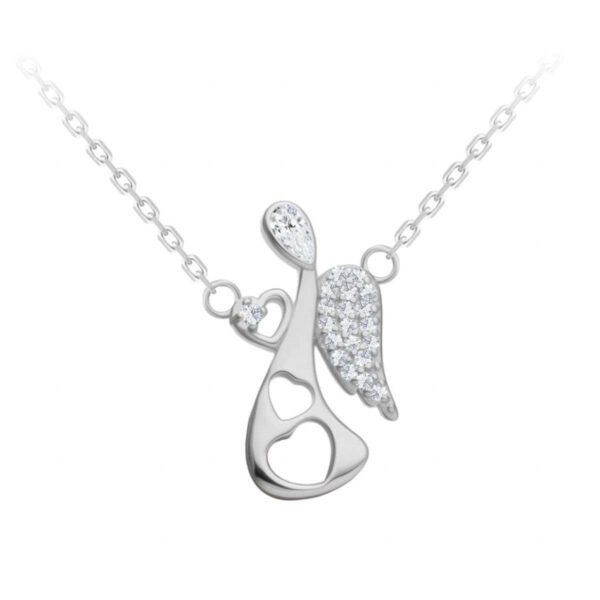 Preciosa Něžný stříbrný náhrdelník Angelic Touch 5294 00
