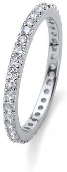Oliver Weber Stříbrný prsten s krystaly Beach Jolie 63225 M (53 - 55 mm)