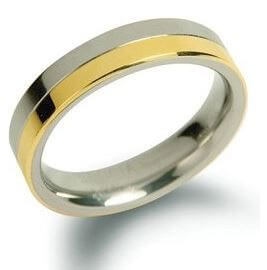 Boccia Titanium Snubní titanový prsten 0129-02 72 mm