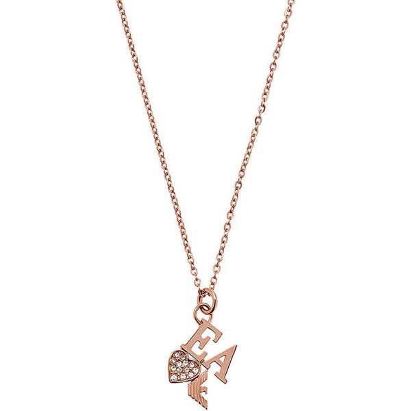 Emporio Armani Luxusní bronzový náhrdelník EGS2834221