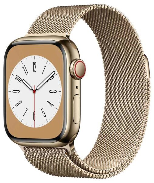 Apple Apple Watch Series 8 GPS + Cellular 45mm Gold Steel