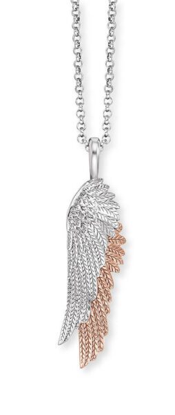 Engelsrufer Andělský stříbrný bicolor náhrdelník Wingduo ERN-WINGDUO-BIR (řetízek