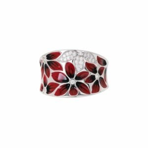 Prsten s imitací kamenů / keramika 128-636-0046 52