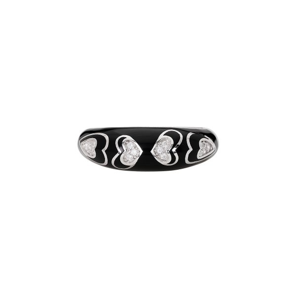 Prsten s imitací kamenů / keramika 128-636-0456 52