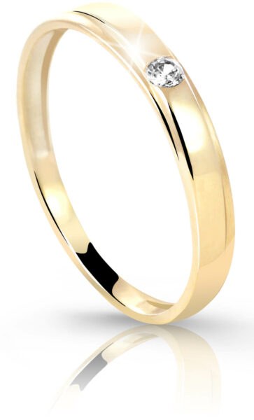 Cutie Diamonds Prsten ze žlutého zlata s briliantem DZ6707-1617-00-X-1 56 mm