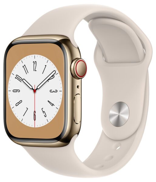 Apple Apple Watch Series 8 GPS + Cellular 41mm Gold Steel
