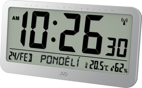 JVD Digitální hodiny s teploměrem a vlhkoměrem RB9359.2