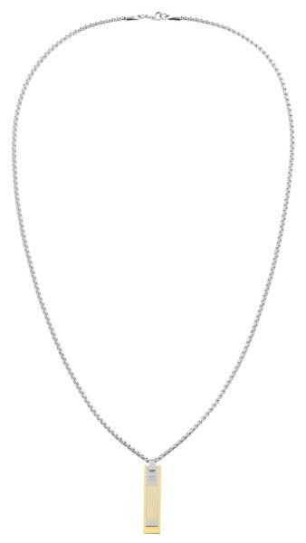 Tommy Hilfiger Ikonický bicolor náhrdelník s krystaly 2790351