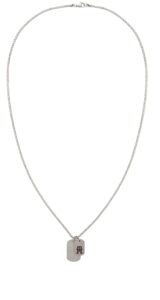 Tommy Hilfiger Nadčasový ocelový náhrdelník pro muže Monogram 2790465