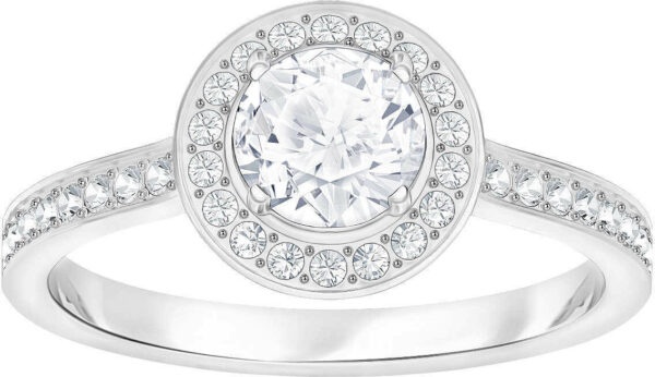 Swarovski Třpytivý prsten s krystaly Angelic 5412053 57 mm