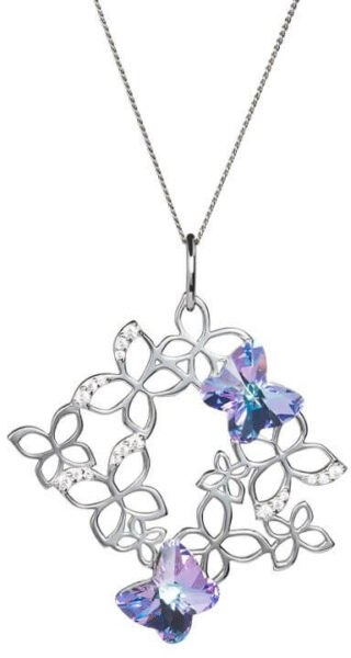 Preciosa Romantický náhrdelník Butterfly Harmony 6057 43 (řetízek
