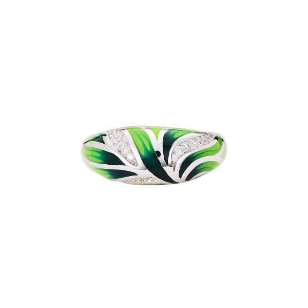 Prsten s imitací kamenů / keramika 128-636-0214 52