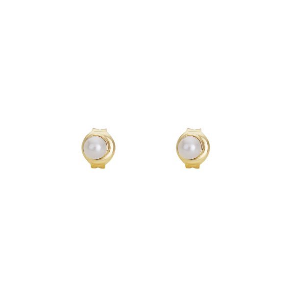 Náušnice s perlou 235-573-003250 0.75g