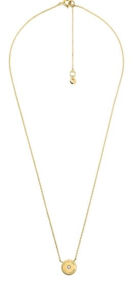 Michael Kors Pozlacený stříbrný náhrdelník Premium MKC1484AN710