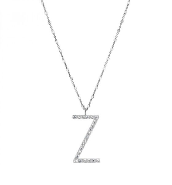 Rosato Stříbrný náhrdelník s přívěskem Z Cubica RZCU26 (řetízek