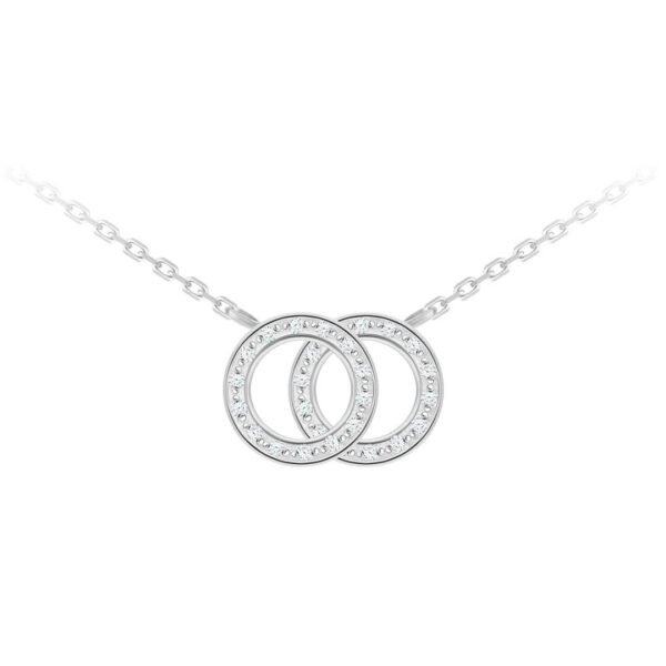 Preciosa Stříbrný náhrdelník Oasis 5316 00