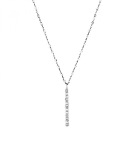 Rosato Stříbrný náhrdelník s přívěskem I Cubica RZCU09 (řetízek