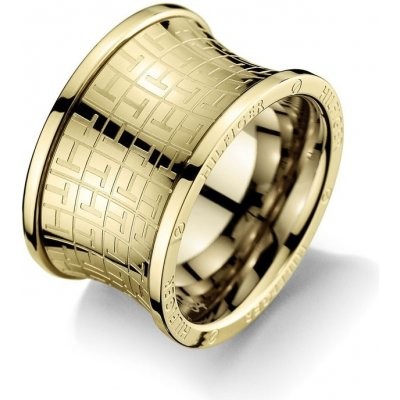 Tommy Hilfiger Masivní pozlacený prsten 2700817 52 mm
