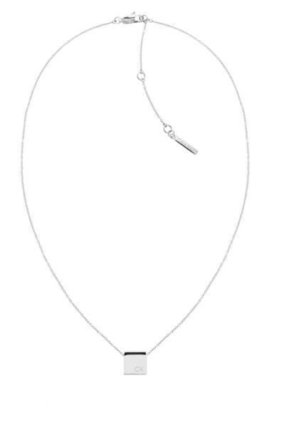 Calvin Klein Moderní ocelový náhrdelník Geometric 35000247