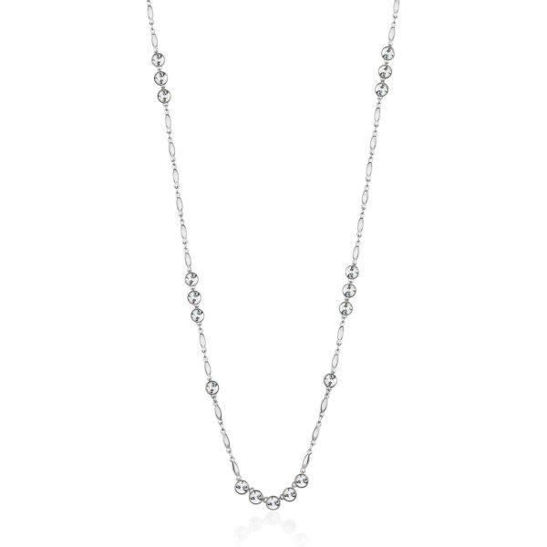 Brosway Dlouhý ocelový náhrdelník se zirkony Desideri BFF154