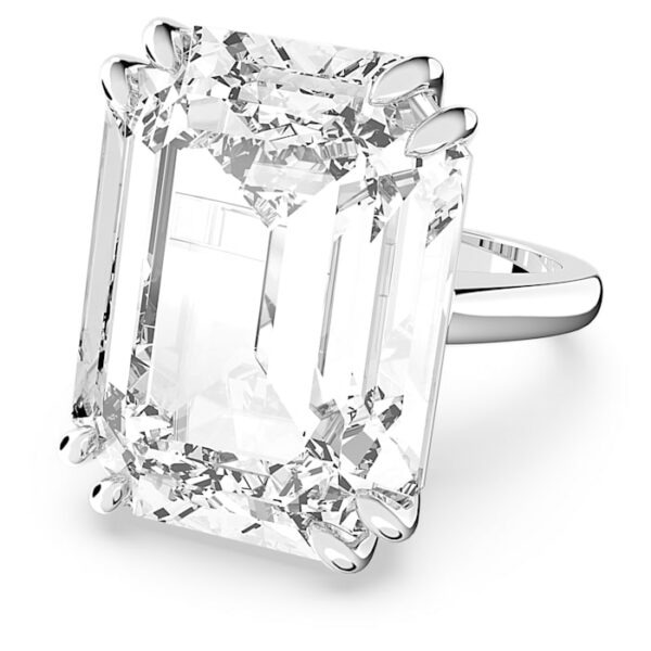 Swarovski Výrazný prsten s čirým krystalem Mesmera 5600855 58 mm